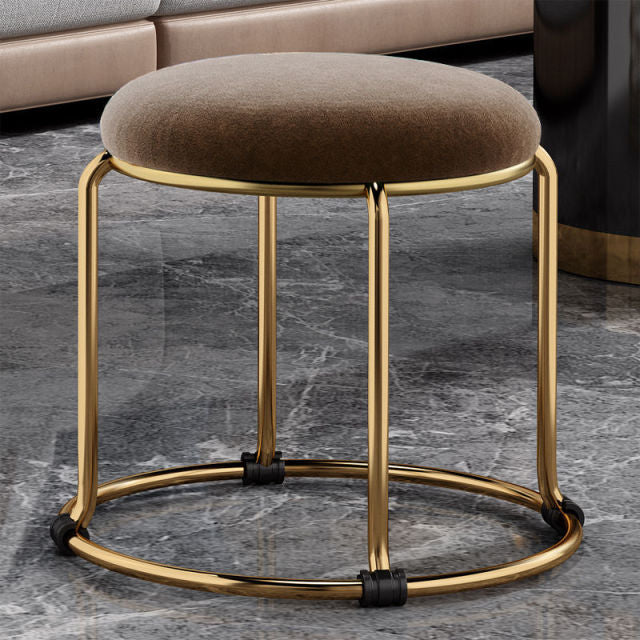 Living Room Padded Stool Chair