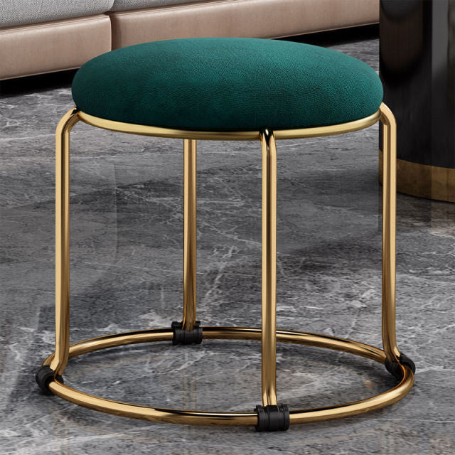 Living Room Padded Stool Chair