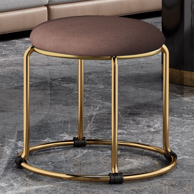 Living Room Padded Stool Chair