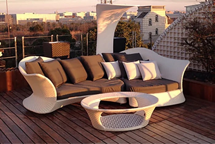 Outdoor Furniture Garden Balcony Courtyard Leisure Corner Sofa Combination