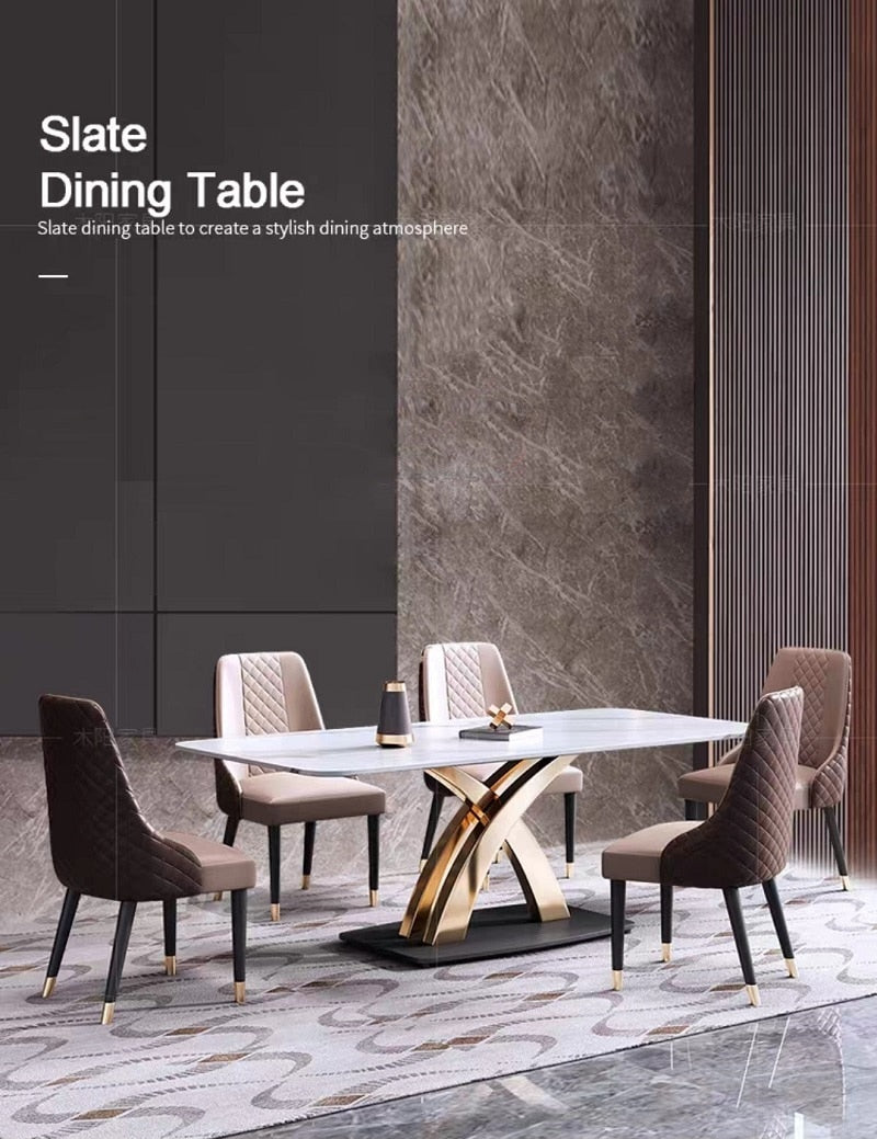 Dining Room Table Furniture Esstisch Living Room Modern Marble Top Tables