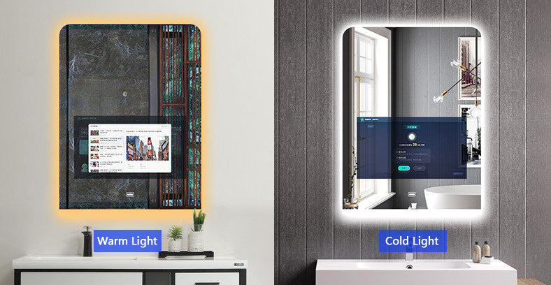 Capteurs de miroir intelligents avec montage numérique Miroirs intelligents Bluetooth