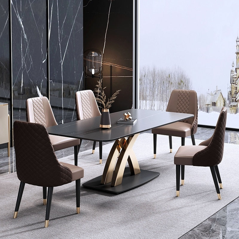 Dining Room Table Furniture Esstisch Living Room Modern Marble Top Tables