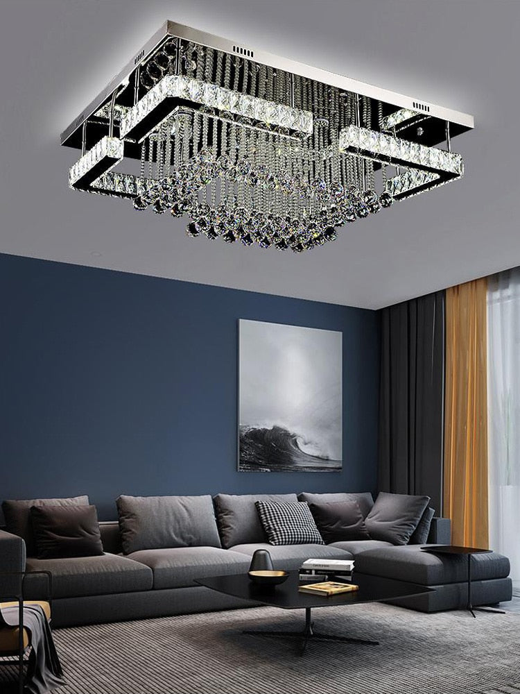 Plafonnier Salon Luminaires En Cristal Lustres
