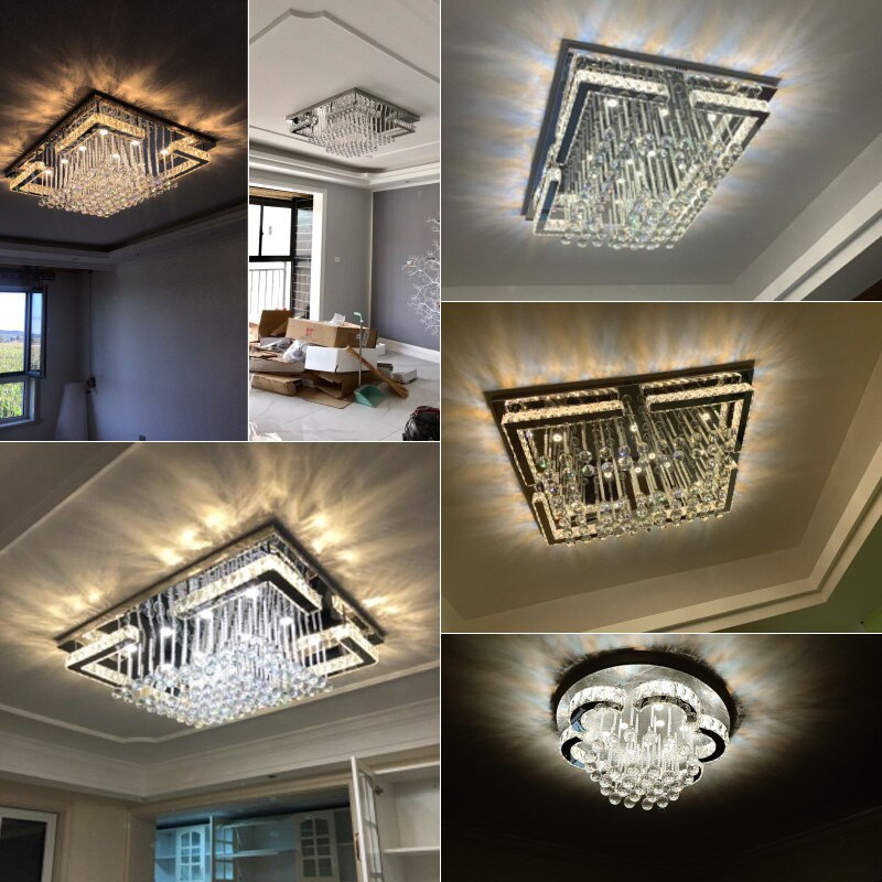 Plafonnier Salon Luminaires En Cristal Lustres