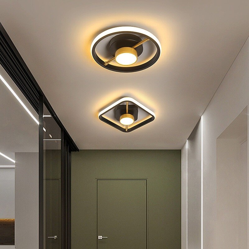 Ceiling Light Modern Nordic Lighting Fixtures Front Porch Corridor Entrance Ceiling Lights