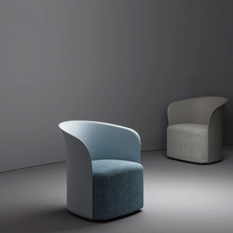 Velvet Italian Design Dining Chair - Minimalist, Lightweight, Custom