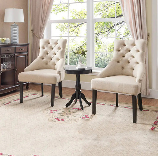 Modern Tufted Velvet Dining Chair - Luxury, Customizable