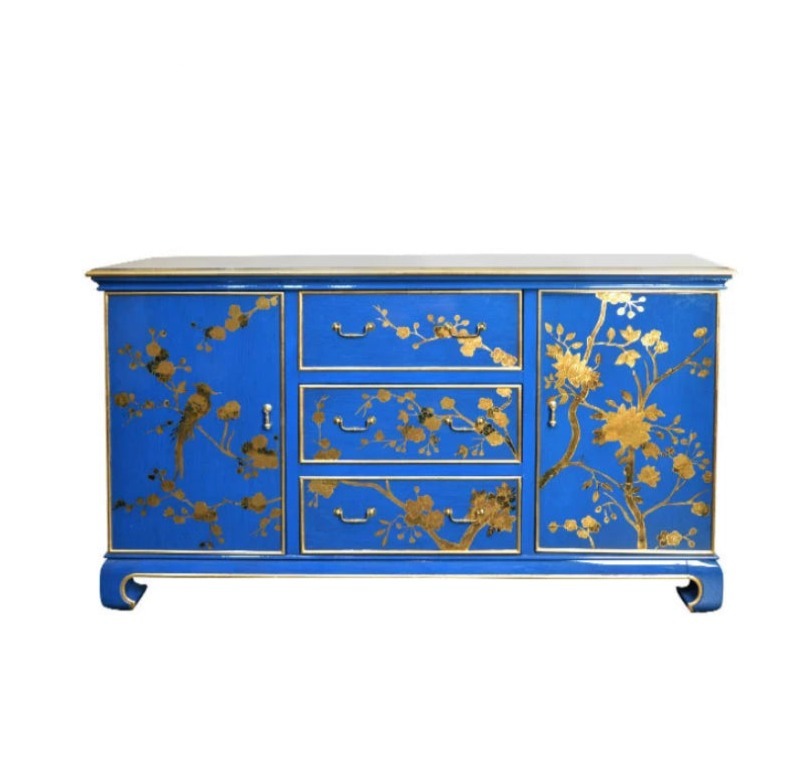 Antique Cabinets Hand Painted Retro Luxury Solid Wood Furniture Kabinette