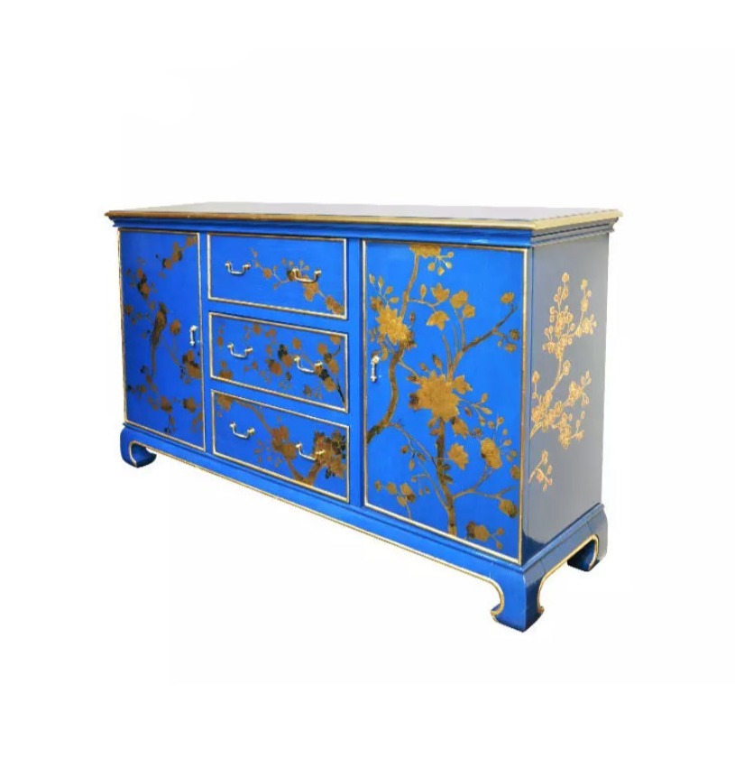Antique Cabinets Hand Painted Retro Luxury Solid Wood Furniture Kabinette