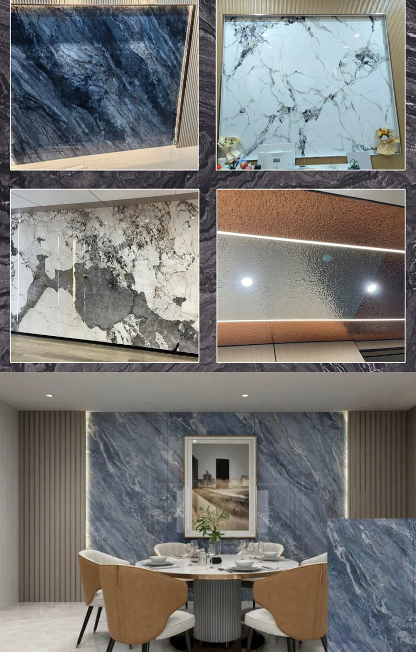 Wall Paneling Bendable Bamboo Charcoal Wood Easy To Install Wall Panels Set