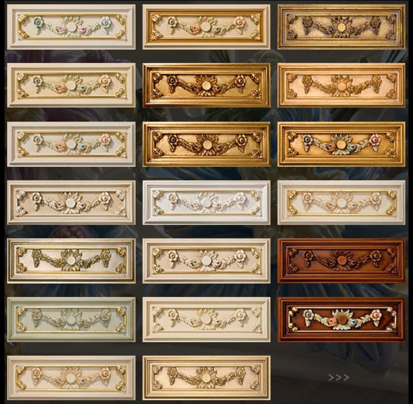 Baroque French Design Luxury Solid Wood Hand-Carved Dining Table - Antique Style, Dining Room Furniture