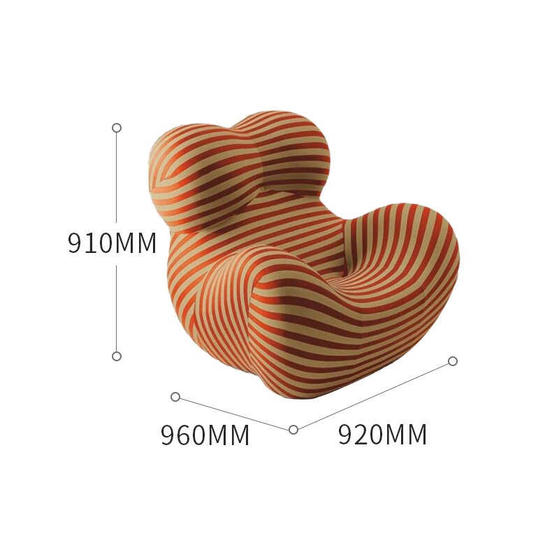 Canapé en tissu nordique, canapés de loisirs décontractés minimalistes