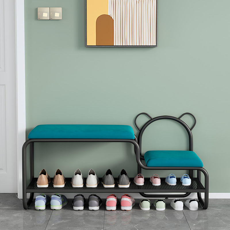 Shoe Cabinets Nordic Light Shoe Stool Furniture Bench Storage Shoe Rack Schuhschränke